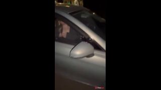 Blowjob to the driver in the parking lot and on the street , public blowjob-3