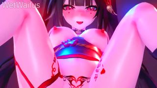 Wet Waifus - Ruan Mei and Sparkle have Hard Sex till their Pussy gives out - Honkai Star Rail Compilation-8