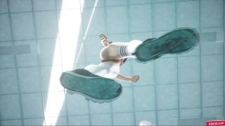 Locker Room Steps [Giantess Animation-7