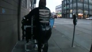 In Public Leather Part 4 Lunch at WG Alice In Bondage Land Bdsm (Femdom porn)-9