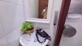 Brunette Real Brother Step Sister Home Toilet Sex Mms-1