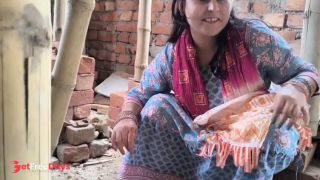 Women labour fuck with labour contractor for earning extra money-3