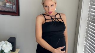 Grace Squirts - Pregnant Boss Fucks Again - Pregnant solo-0