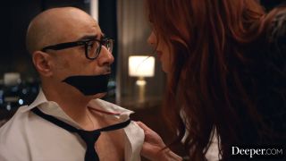 Dante Colle,Maitland Ward - Deeper. Kinky Redhead Maitland teaches students are dark lesson-2