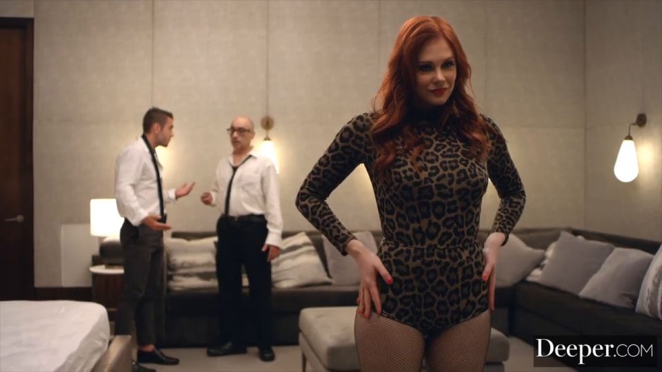 Dante Colle,Maitland Ward - Deeper. Kinky Redhead Maitland teaches students are dark lesson