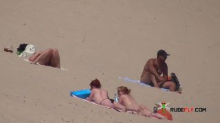 Her sexy body gets a tan after she strips naked  6-6