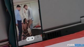 Anissa Kate - Cam Model Anissa Kate Records Office DP Gangbang for Fans - HandsOnHardcore, PornWorld (SD 2021)-1