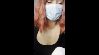 Yourhikerbabe Milking And Draining My ABDL In White Latex Gloves (Fetish porn)-5