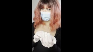 Yourhikerbabe Milking And Draining My ABDL In White Latex Gloves (Fetish porn)-9