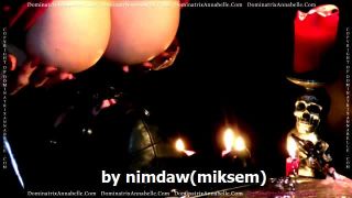 kim kardashian femdom handjob | Video online DominatrixAnnabelle – Cling Filmed and Candle Waxed! | milking-5