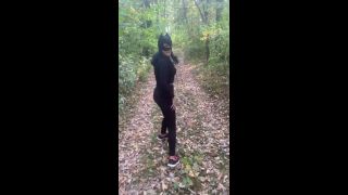 TheBadGuy,MiLFyCalla - Risky outdoor blowjob and fuck-1