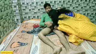 Desi lonely bhabhi has romantic hard sex with college boy...-1