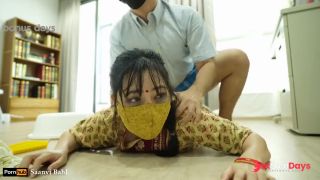Indian Maid Girl slips while her working but the boss help with beautiful kind and strongly Dick-6