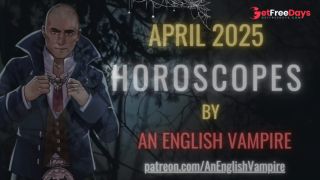 April Horoscopes 2025 British Accent Voice Kink, Spooky Audio-4