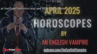 April Horoscopes 2025 British Accent Voice Kink, Spooky Audio-9