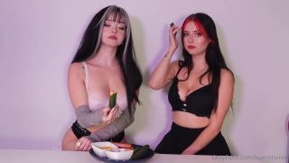 Julia Burch, Cucumber Blowjob Tease Onlyfans (Amateur porn)-1