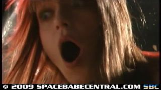 Big Titty Heroines Wrestling in Space Arena Sex Clip Vide...-1