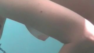 Hidden-Zone.com- Pv880 A slender girl takes a shower in the beach cabin. Hairy pussy and nice tits close up. Another-2