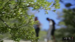 Pepper Hart - A Young Guy Sneakily Filmed A Hiker Fuck In The Woods. Full HD - Public sex-1