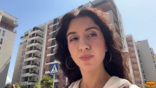 Katty West - Girl Asks To Cum On Her Face For Walk On The Streets Full HD - Public sex-7