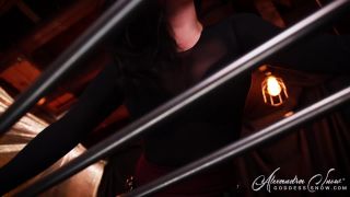 online porn clip 25 ebony mistress femdom Goddess Alexandra Snow - Caged Face Fuck, dirty talk on fetish porn-1