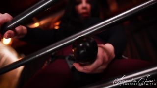 online porn clip 25 ebony mistress femdom Goddess Alexandra Snow - Caged Face Fuck, dirty talk on fetish porn-6