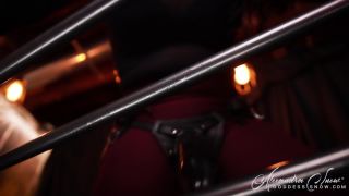 online porn clip 25 ebony mistress femdom Goddess Alexandra Snow - Caged Face Fuck, dirty talk on fetish porn-7