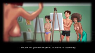 MZANSIXXXHD 23 - Judith, Nude Modeling (Summertime Saga Gameplay)-7
