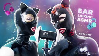 Morticia Fox () Morticiafox - two kitties spoiling your ears asmr fun with latexvin and me tip to get the 30-10-2021-0