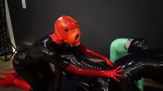 Simultaneously 2 slave anal games and blowjob NEW!!! 05 1...-4