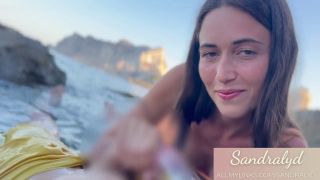 Hardcore Porn I drink your cumshot in a crystal cup in the sea-6