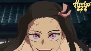 Big Ass CREAMPIE NEZUKO AND ZENITSU DEMON SLAYER HENTAI-5