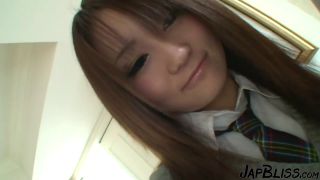 Cock Blowing Japanese Student Receives A Creampie-0