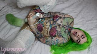 xxx clip 48 Syren Cove – Tattooed Hitachi Buttplug Triple Cum | masturbation | toys femdom supremacy-1