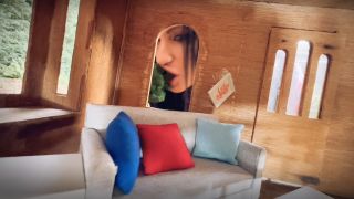 Mistress Raven FD - GIANTESS RAVEN FINDS BACKYARD TINY HOME - Tiny house-7