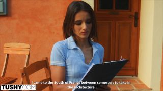 7195 TUSHY French Beauty Ariana Learns the Art of Anal Sex Tu...-1