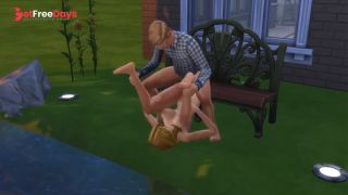 Mi vecino repara mis fugas  The Sims4  Historias eroticas-4