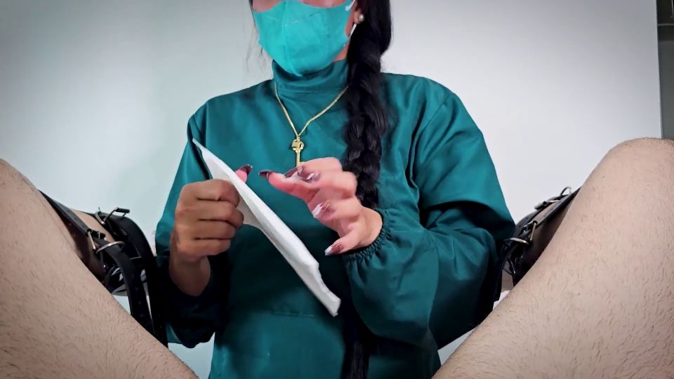 Milked by Cruel Nurse Domina Fire (Role Play)