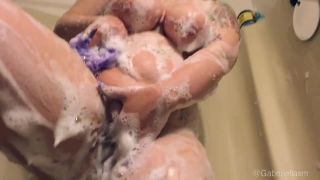 Gaberiella - BBW Bigtits Soapy Wet Shower JOI-5