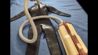 Hd Porn REQ Vacuuming Girlfriends Wetsuit with Electrolux Vacuum Cleaner-0