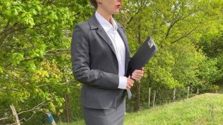 online adult clip 45 Business Bitch – Real Estate Business Woman Outdoor Fuck - ripoff - public femdom x-1