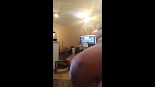 Mom Masturbating Horny Black SSBBW Stepmom Masturbating and Teasing with Her Sexy Fat Curvy Body-8