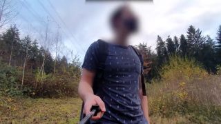 testy1122 - Naked walk/masturbation in busy woods. Almost caught multiple times-3