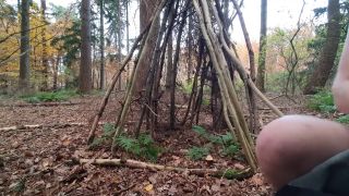 testy1122 - Naked walk/masturbation in busy woods. Almost caught multiple times-8