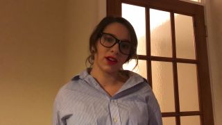 Kinkycouple111 – Geeky Employee Blackmailed Femdom-0