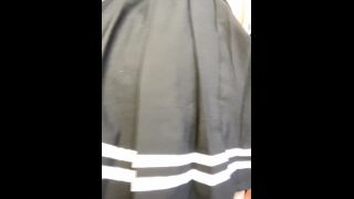 taylormaxxts - Sissy School Girl Cum's Hands Free on cumshot -2