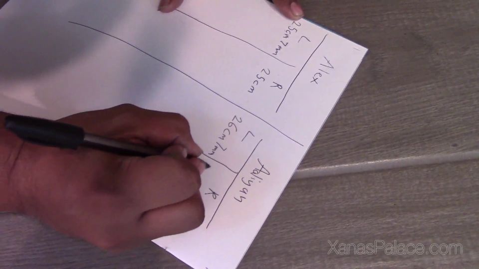 XanasPalace in Video - the large foot competition between...