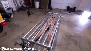 BDSM porn BDSM  BondageLife – Cold Garage Cage – Rachel Greyhound -8