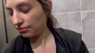 My Gym Partner And I Found Each Other Horny And Ended Up Masturbating In The Gym Bathroom. 720p-2