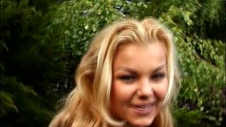 Blonde Teen Sunny Is Getting Fucked by Four Guys in the Garden  Today-0